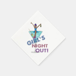 African American Bachelorette Party Servetten