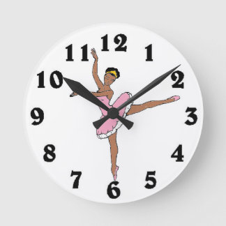 African American Ballerina Wall klok