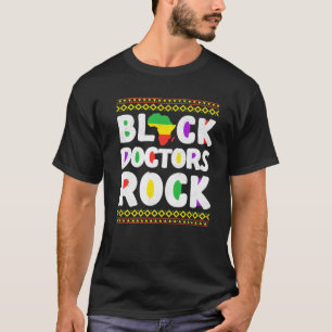 African American Black Doctors Rock Junenth T-shirt
