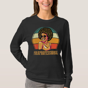 African American Black History Maand Paraprofessio T-shirt