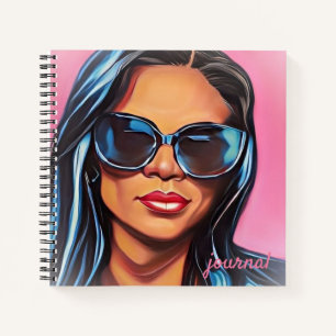 African American Boss Lady Journal Notitieboek