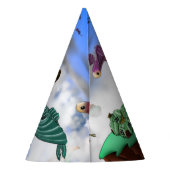 African American Boy Birthday Feesthoedjes (Achterkant)