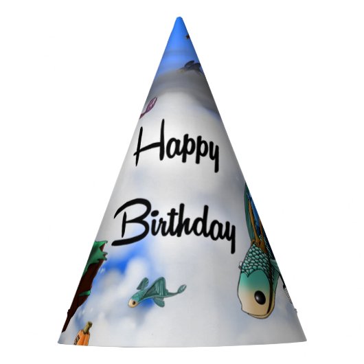 African American Boy Birthday Feesthoedjes (Voorkant)