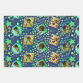 African American Boy Birthday Inpakpapier Vel (Voorkant)