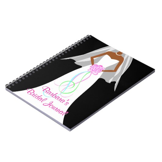 African American Brides - Wedding Journal-notebook Notitieboek (Linkerzijde)