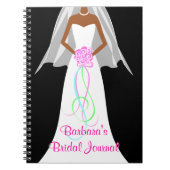 African American Brides - Wedding Journal-notebook Notitieboek (Voorkant)