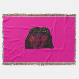 African-American Cartoon Character Portrait Deken