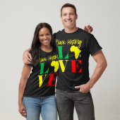 African American Clothing Gift Men Women Black His T-shirt (Unisex)
