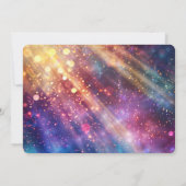 African American Disco Diva 70s Disco Uitnodiging (Achterkant)