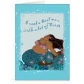 "African American Diva Mermaid" (Voorkant)