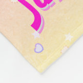 African American Fairy Princess Ballerina Fleece Deken (Hoek)