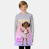 African American Fairy Princess Ballerina Schort (Gedragen)