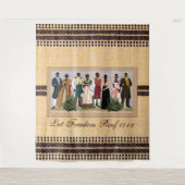 African American Freedom Wandkleed (Voorkant)