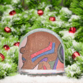 African-American Futuristic  Sneeuwbol (Kerstmis)