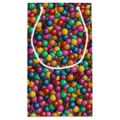 African American Girl Birthday Klein Cadeauzakje (Achterkant)