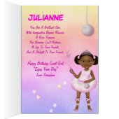 African American Girl Fairy Princess Ballerina (Binnen (Rechts))