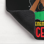 African American Juneteenth Herinnering aan mijn v Muismat (Hoek)