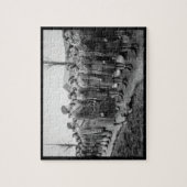 African American Kantoor Inspections Troops Legpuzzel (Verticaal)