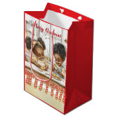 African American Kids Gift Bag Medium Cadeauzakje (Voorkant Gekanteld)