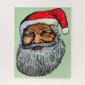 AFRICAN AMERICAN KRIS KRINGLE LEGPUZZEL (Verticaal)