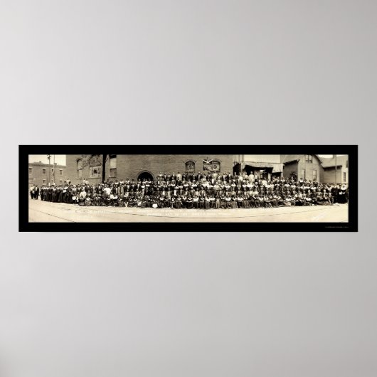 African American Life Photo 1919 Poster (Voorkant)