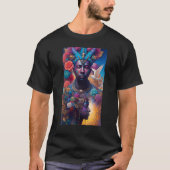 African American Man and Woman Mystical Fantasy AI T-shirt (Voorkant)