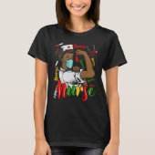 African American Nurse Black History Month Pride B T-shirt (Voorkant)