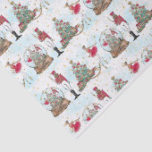 African American Nutkraker Ballet Dancer White Tissuepapier (Detail)