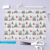 African American Nutkraker Ballet Dancer White Tissuepapier (Craft)