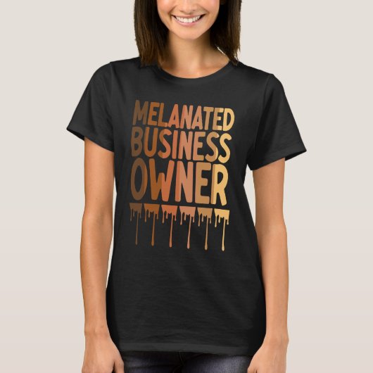 African American Owned Companies Black History Mon T-shirt (Voorkant)
