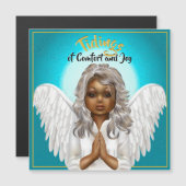 African American Praying Angel (Voorkant / Achterkant)