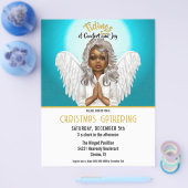 African American Praying Angel Flyer (Enkel)