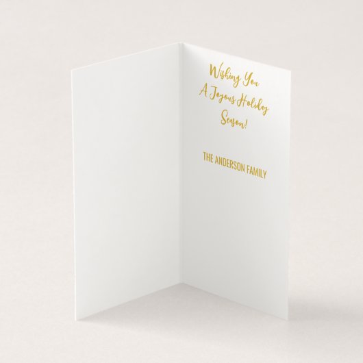 African American Praying Angel Kaart (Binnen)