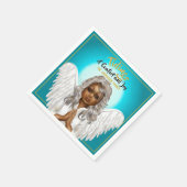African American Praying Angel Servet (Hoek)