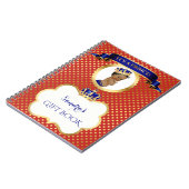 African American Prince Royal Blue Gold Gift Notitieboek (Linkerzijde)