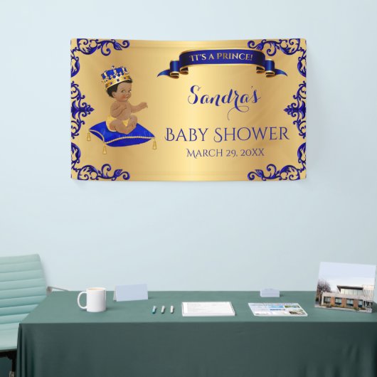 African American Prince Royal Blue Spandoek (Beurs)