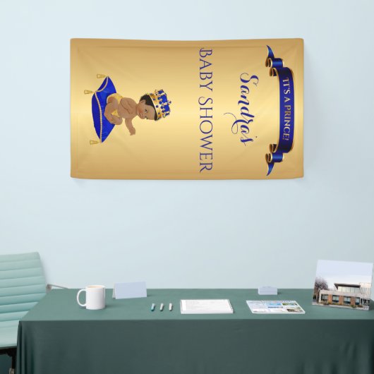 African American Prince Royal Blue Spandoek (Beurs)