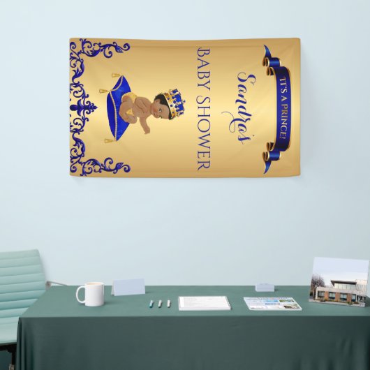 African American Prince Royal Blue Spandoek (Beurs)