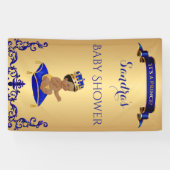 African American Prince Royal Blue Spandoek (Horizontaal)