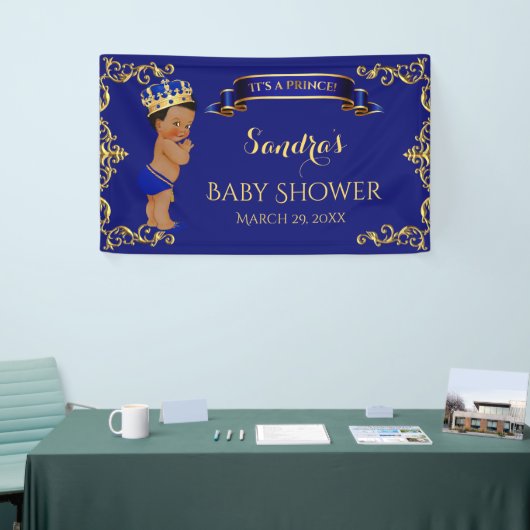 African American Prince Royal Blue Spandoek (Beurs)