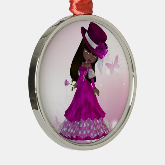 African American Princess Ornament (Rechts)