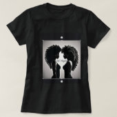 African American Styles, Black Beauty And Fashion T-shirt (Design voorkant)