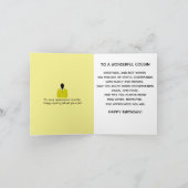 African American Suit & Stropdas Happy Birthday-ne Kaart (Binnen)