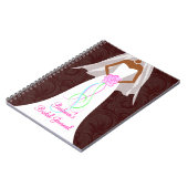 African American Wedding Damask Journal-notebook Notitieboek (Linkerzijde)