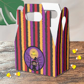 African American Witch Favor Box - Happy Halloween Bedankdoosjes