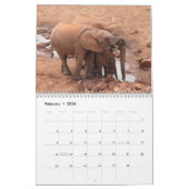 African Animals 2026 Calendar Kalender (Feb 2026)