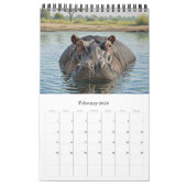 African Animals Calendar 2026 / African Wildlife Kalender (Feb 2026)