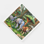 African animals in origame Servet (Hoek)