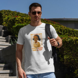 African Anime Girl T-shirt