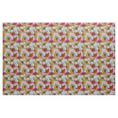 African Ankara Floral Pattern Stof (Fat Quarter)